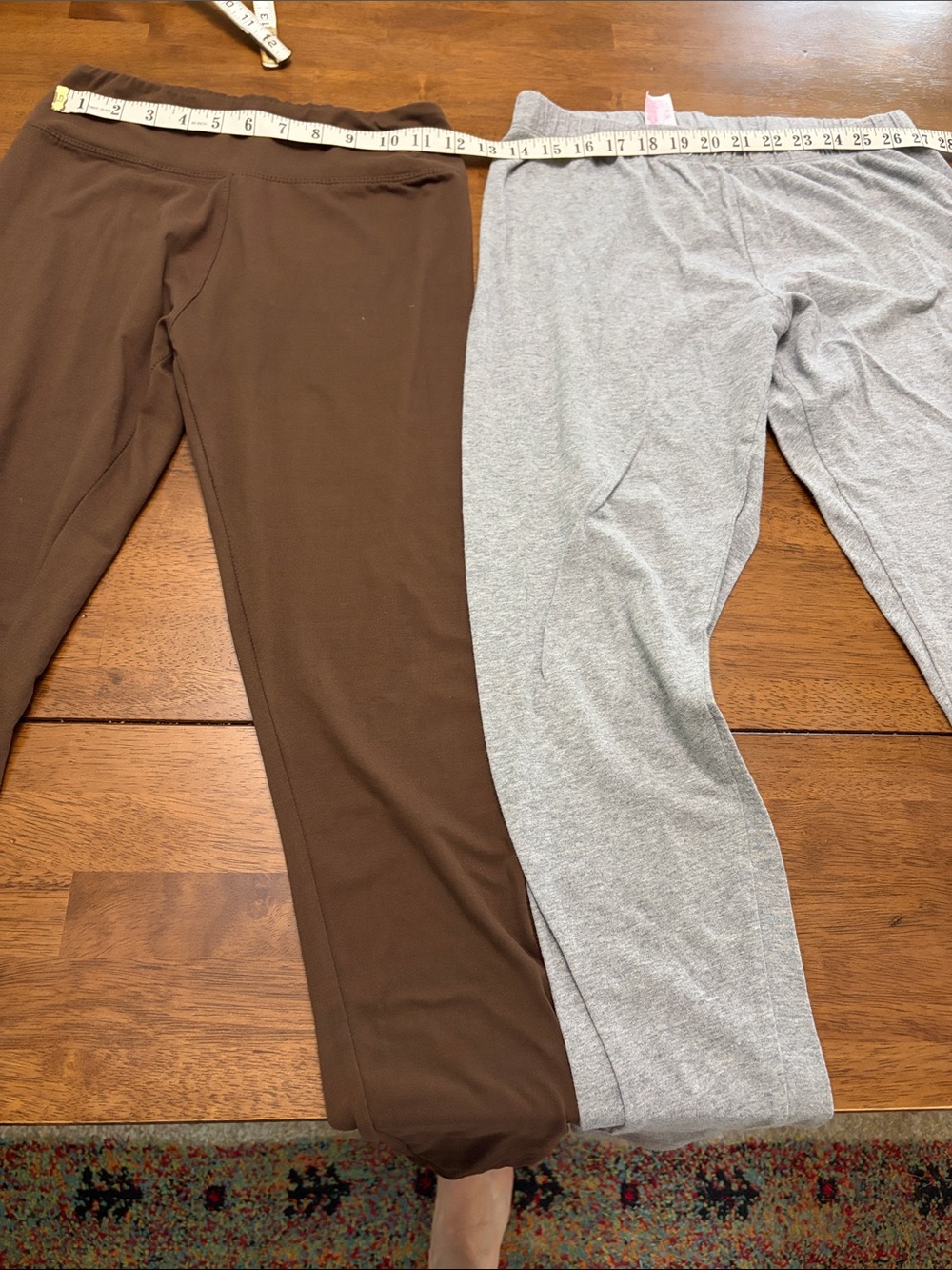 Leggings Pack - Brown and Light Gray